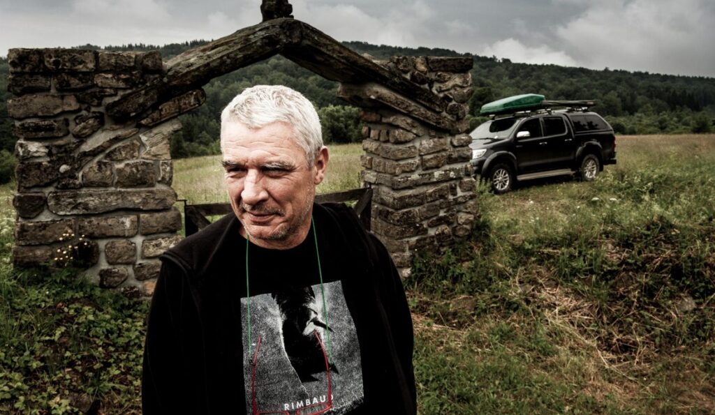 Andrzej Stasiuk. Fot. Kamil Oleksiuk/FB Andrzeja Stasiuka