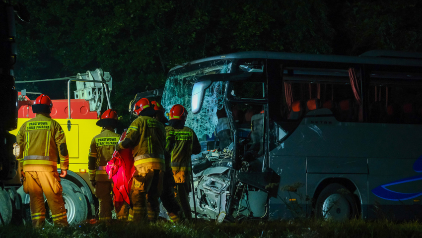 Tragiczny wypadek na trasie Kleszów - Gliwice