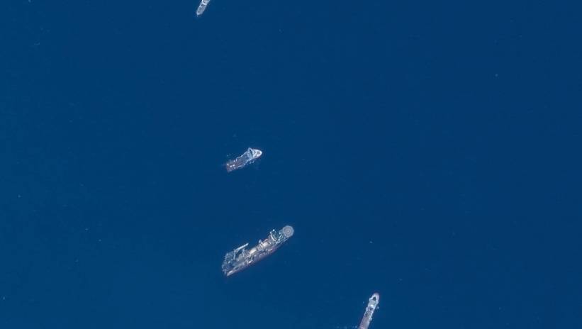 Fot. PAP/EPA/MAXAR TECHNOLOGIES / HANDOUT