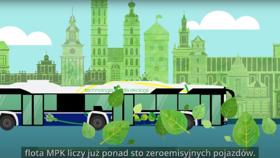 Fot. materiał wideo MPK SA w Krakowie