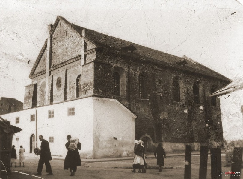 Sierpień 1937. Synagoga Nowomiejska w Rzeszowie. Fot. Fotopolska.eu