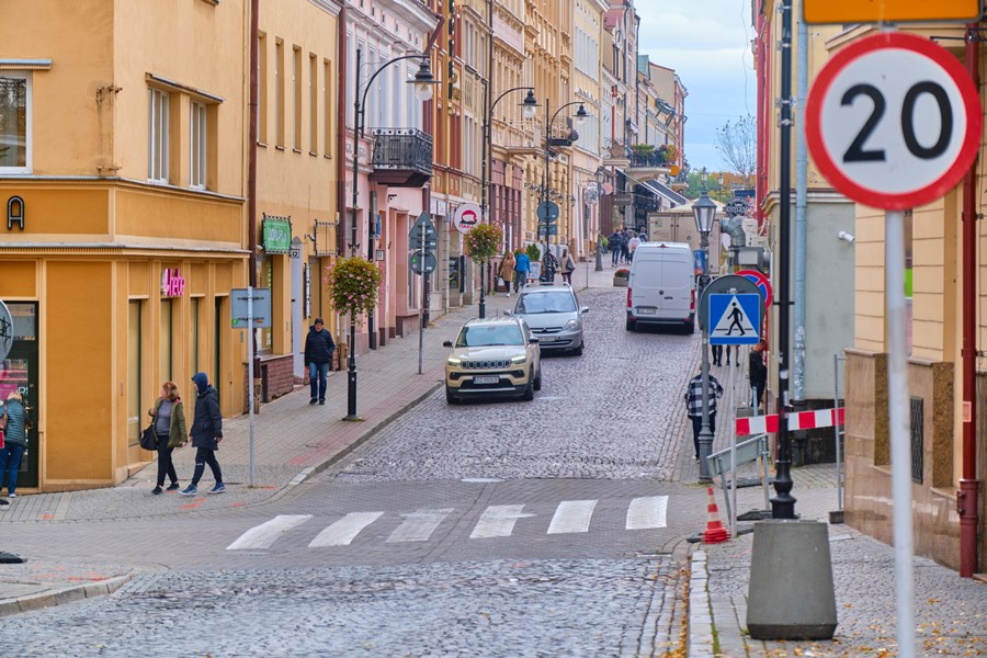 Skrzyżowanie ulicy Grunwaldzkiej i Matejki w Rzeszowie. Fot. Marcin Piecyk/Urząd Miasta Rzeszowa