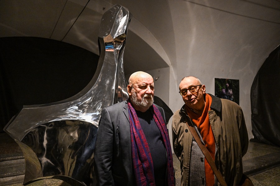 Od lewej: prof. Adam Myjak i Antoni Adamski. Fot. Archiwum BIZNESISTYL.pl
