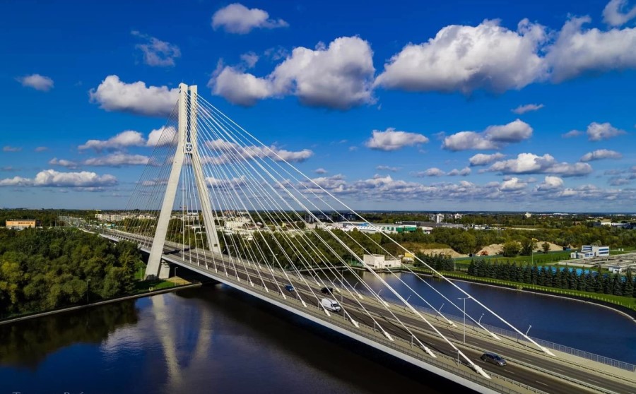 Most Tadeusza Mazowieckiego w Rzeszowie. Fot. Tadeusz Poźniak