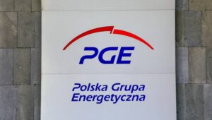Warszawa, 16.07.2022. PGE Polska Grupa Energetyczna. Mysia 2. Fot. PAP/Albert Zawada