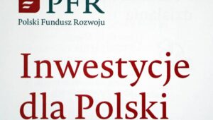 Warszawa, 19.01.2021. Logotyp PRF-Grupa Polskiego Funduszu Rozwoju. Fot. PAP/Tomasz Gzell