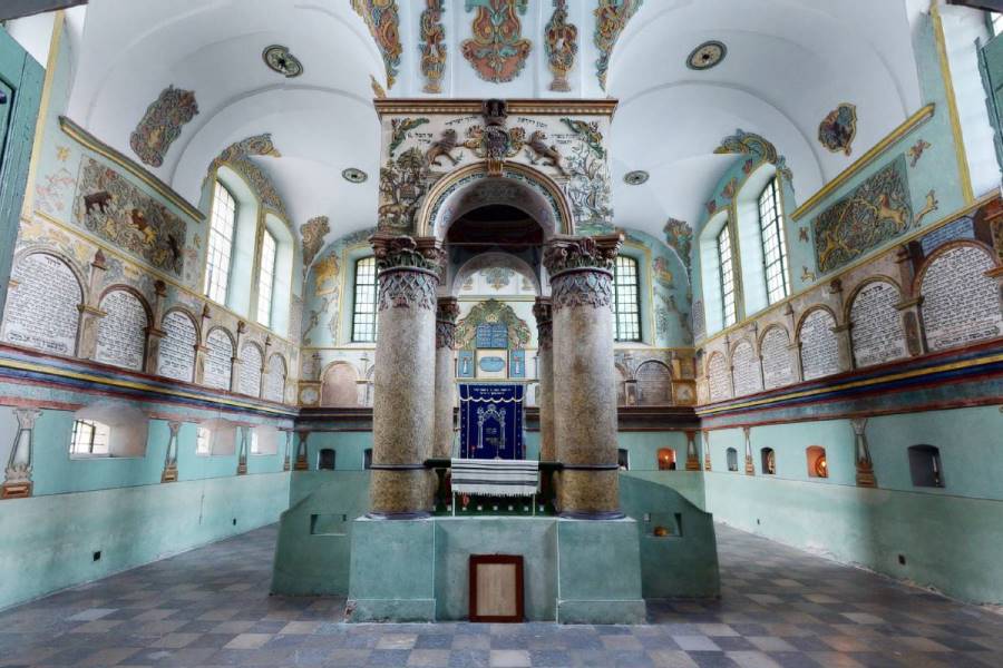 Synagoga w Łańcucie. Fot. Archiwum Fundacji Ochrony Dziedzictwa Żydowskiego