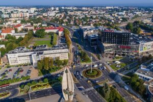 Centrum Rzeszowa. Fot. Tadeusz Poźniak