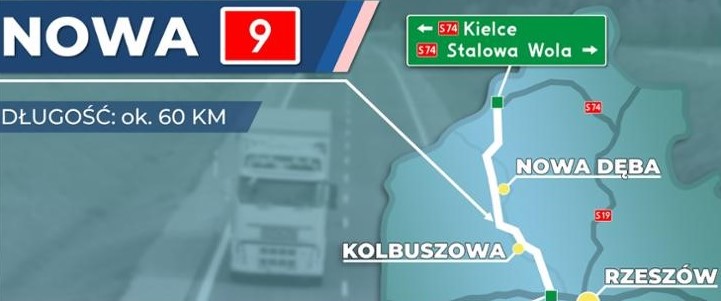 Grafika Generalna Dyrekcja Dróg Krajowych i Autostrad/Oddział w Rzeszowie