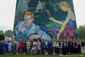 Mural Józefa Mehoffera w Ropczycach. Fot. Krzysztof Witek/UMWP