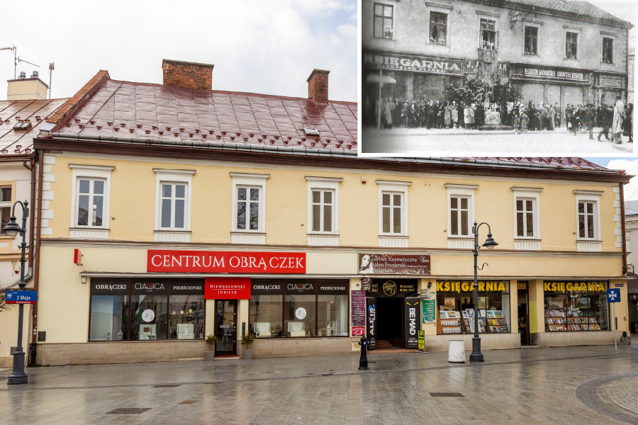 Najstarsza lokalizacja księgarni w Rzeszowie. Fot. Tadeusz Poźniak