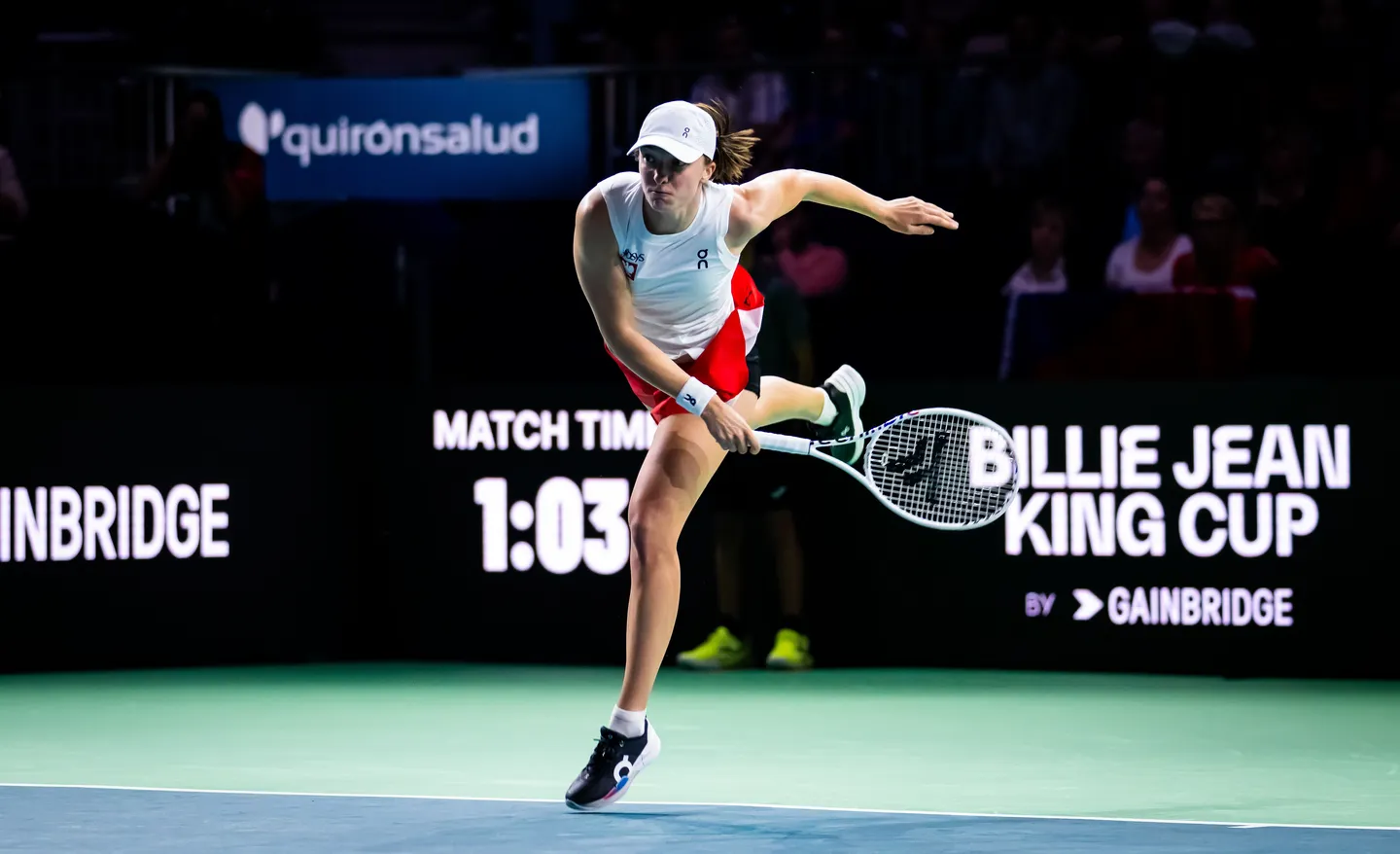Foto: Iga_Swiatek_-_Billie_Jean_King_Cup_Finals_2024 / Źródło: WTA TOUR