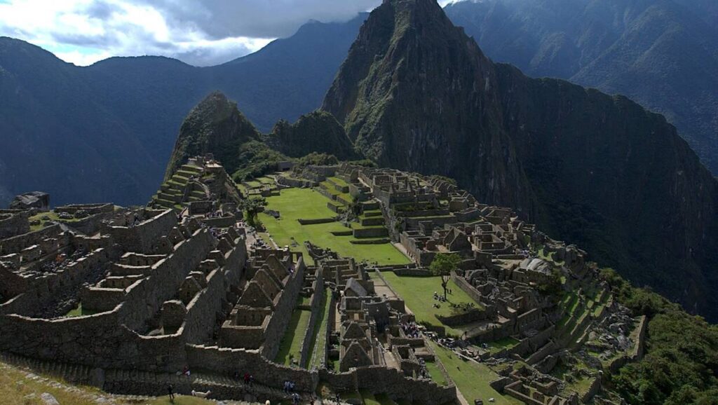 Machu Picchu, ruiny miasta Inków. Fot. EPA/Paolo Aguilar