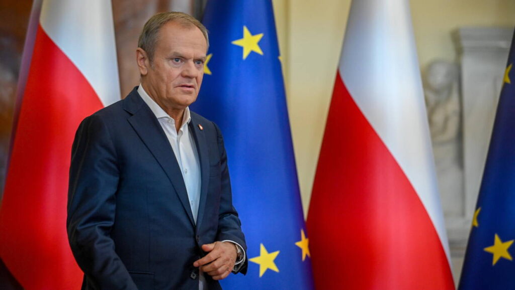 Premier Donald Tusk. Fot. PAP/Marcin Obara