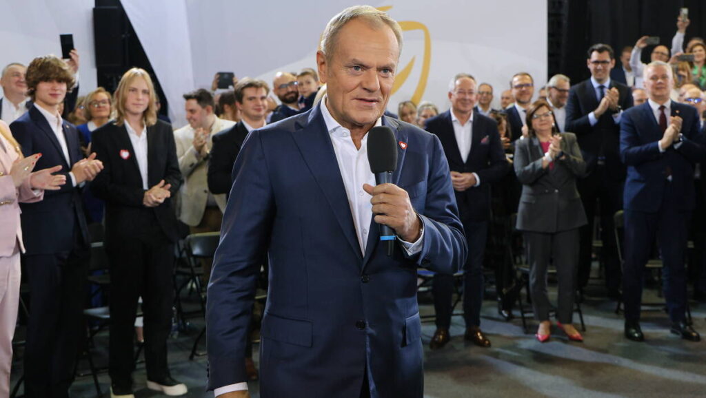 Premier Donald Tusk Fot. PAP/Paweł Supernak