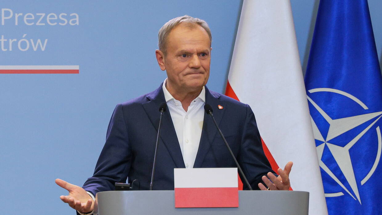 Premier Donald Tusk. Fot. PAP/Paweł Supernak