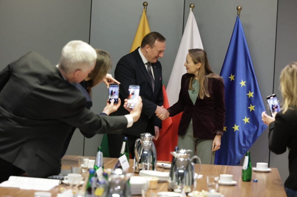 Polsko-litewska współpraca na rzecz rozwoju regionów przygranicznych / Źródło: Ministerstwo Funduszy i Polityki Regionalnej