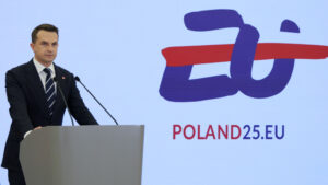 Minister ds. UE Adam Szłapka; fot. PAP/Paweł Supernak