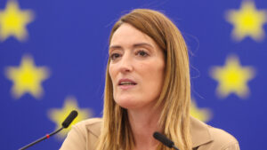 Przewodnicząca Parlamentu Europejskiego Roberta Metsola. Fot. © European Union 2024 - Source : EP