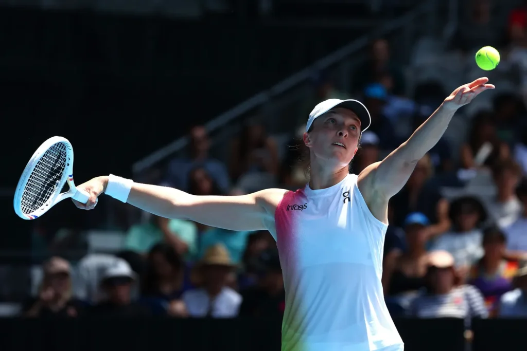 Foto: Iga Świątek / Autor zdjęcia Graham Denholm/Getty Images / Źródło: WTA TOUR