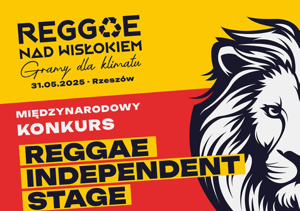 Grafika: Fragment Plakatu promującego Reggae Independent Stage