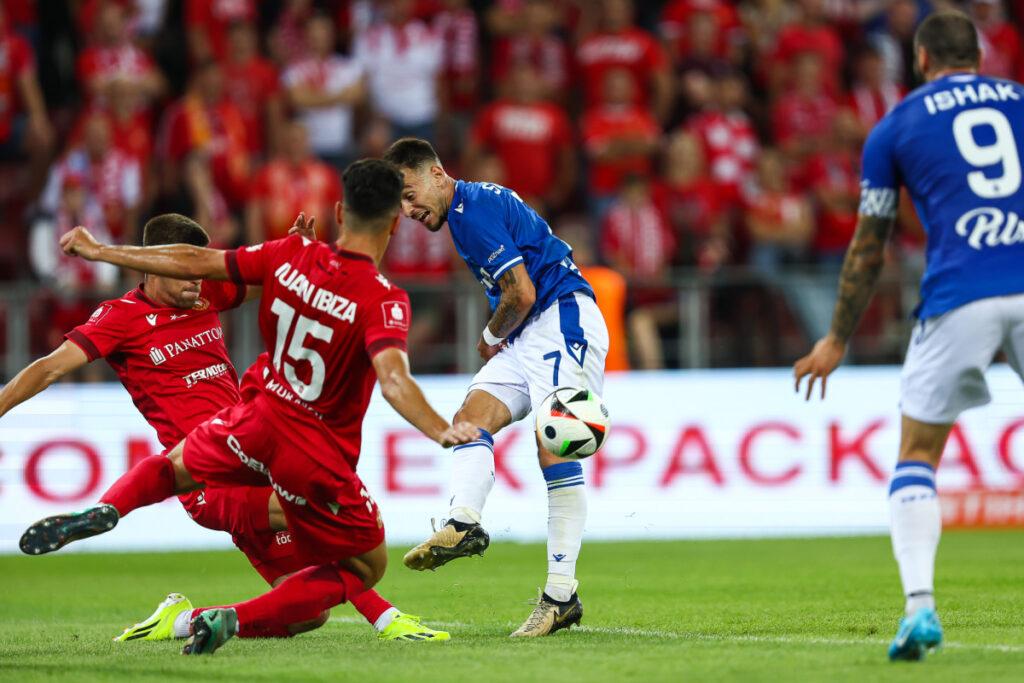 Foto: lechpoznan.pl / Zdjęcie z meczu Widzew Łódź - Lech Poznań