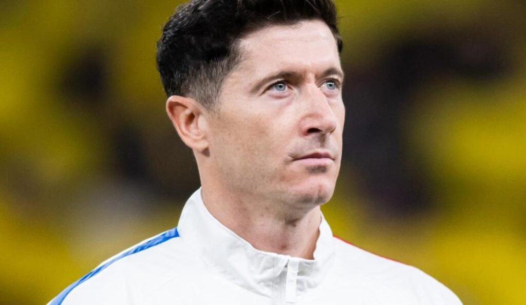 Foto: Robert Lewandowski / Źródło: Serwis informacyjny PZPN