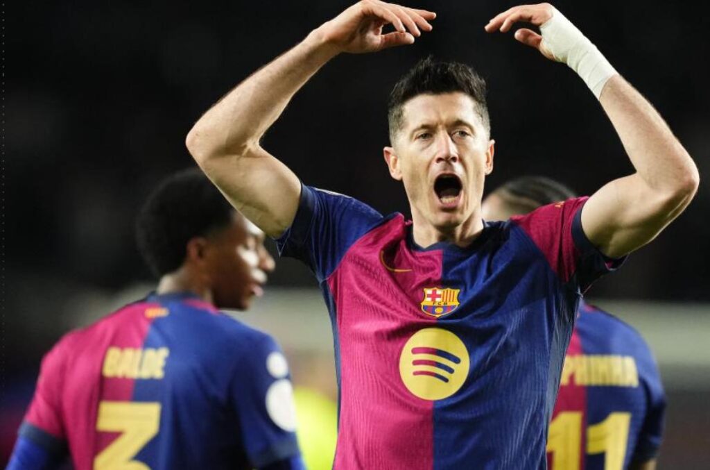 Foto: Robert Lewandowski / Źródło: Serwis informacyjny PZPN