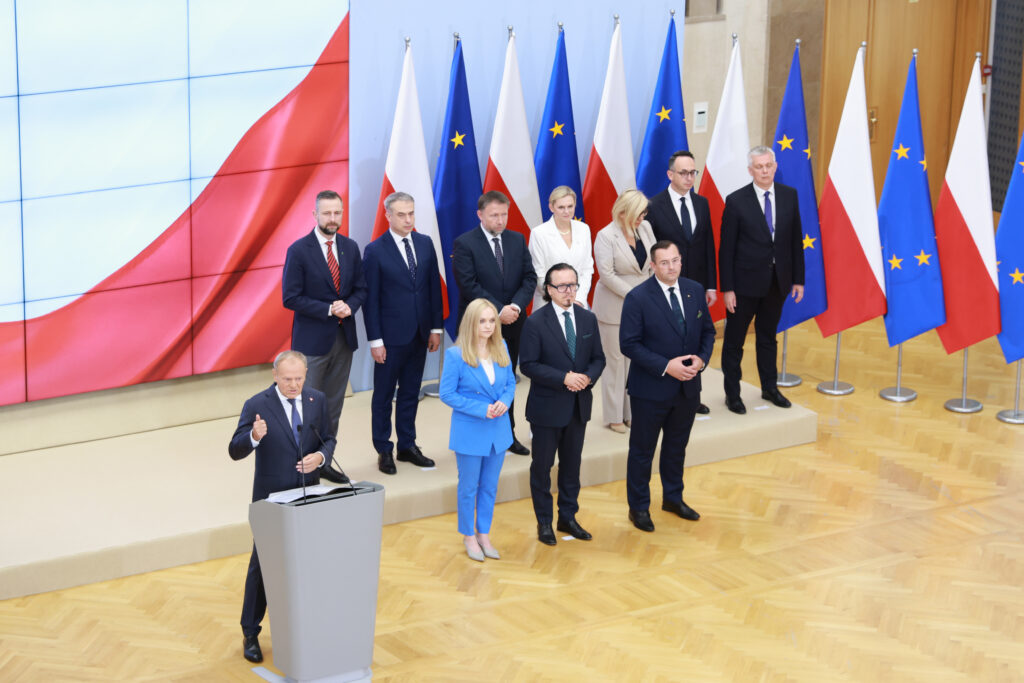 Foto: Prezentacja składu rządu po rekonstrukcji / Źródło: Kancelaria Prezesa Rady Ministrów