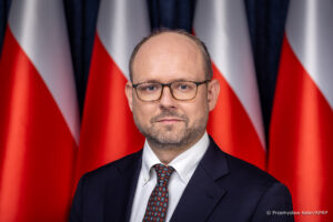 Foto: Minister Marcin Przydacz / Źródło: Oficjalna strona Prezydenta Rzeczypospolitej Polskiej