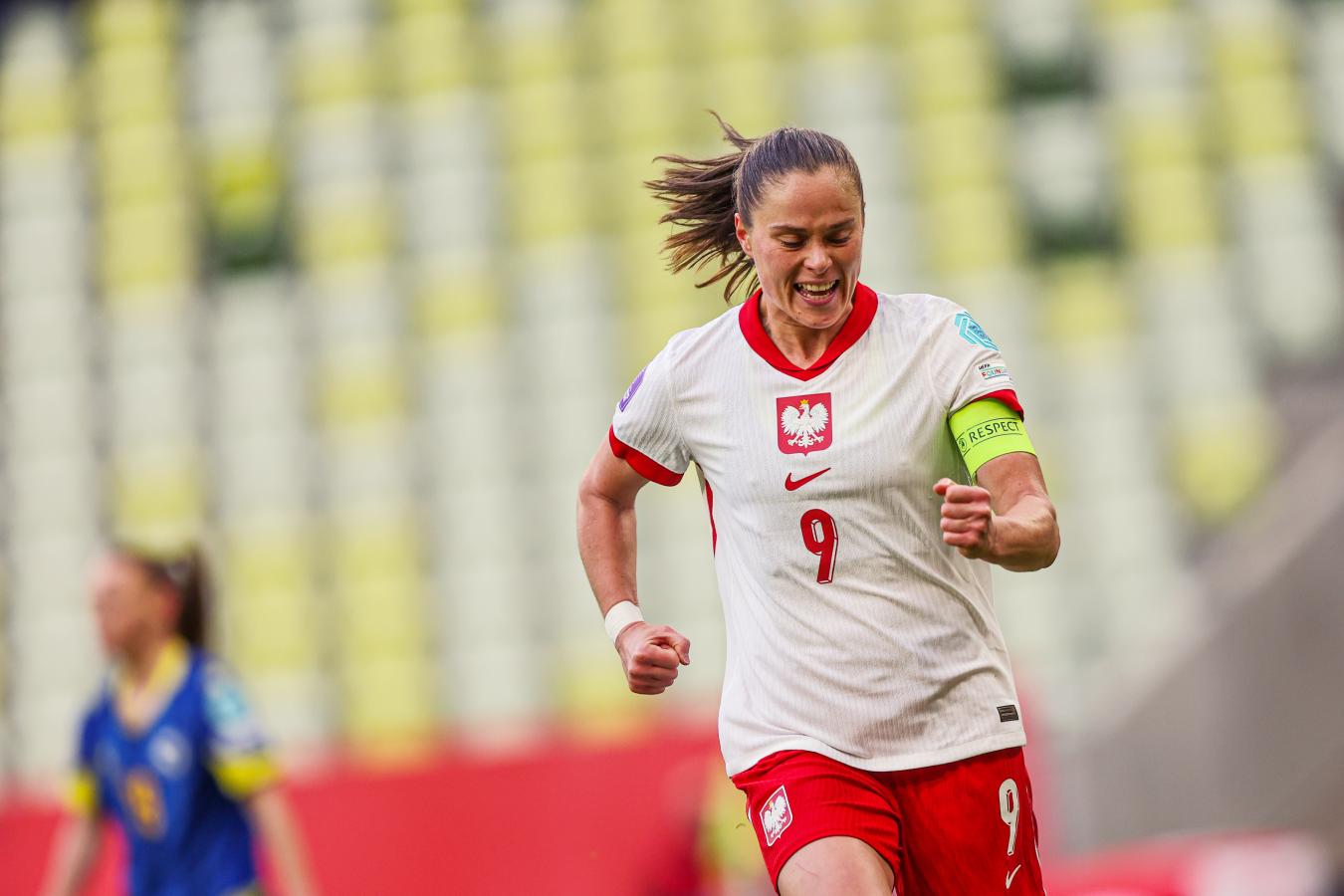 Foto: Ewa Pajor - Źródło: Serwis informacyjny PZPN