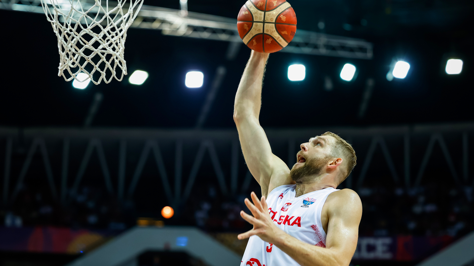 Katowice 04.09.2025 
SPORT KOSZYKOWKA KOSZKADRA REPREZENTACJA POLSKI MECZ EUROBASKET 2025 MISTRZOSTWA EUROPY
 - - -  MEN BASKETBALL POLISH NATIONAL TEAM EUROBASKET 2025 EUROPEAN CHAMPIONSHIP GAME
NZ Michal Sokolowski , 
FOT. WOJCIECH FIGURSKI / 400mm.pl
