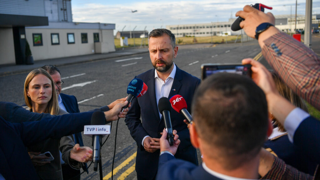Foto: Konferencja prasowa w Londynie / Źródło: Ministerstwo Obrony Narodowej