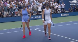 Foto - kadr z meczu / Źródło: Serwis informacyjny WTA Tour