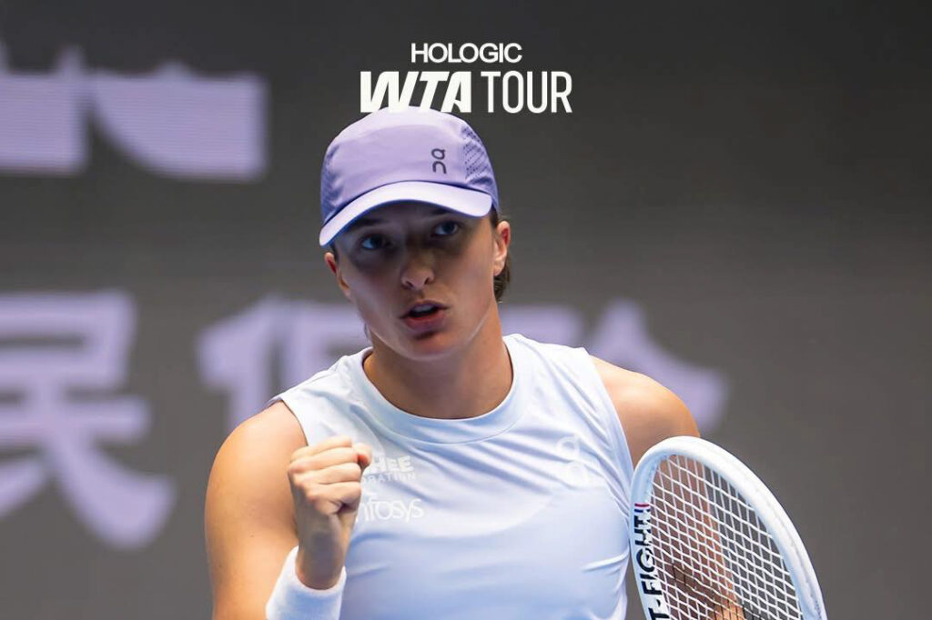 foto: Iga Świątek / Źródło: WTA Tour