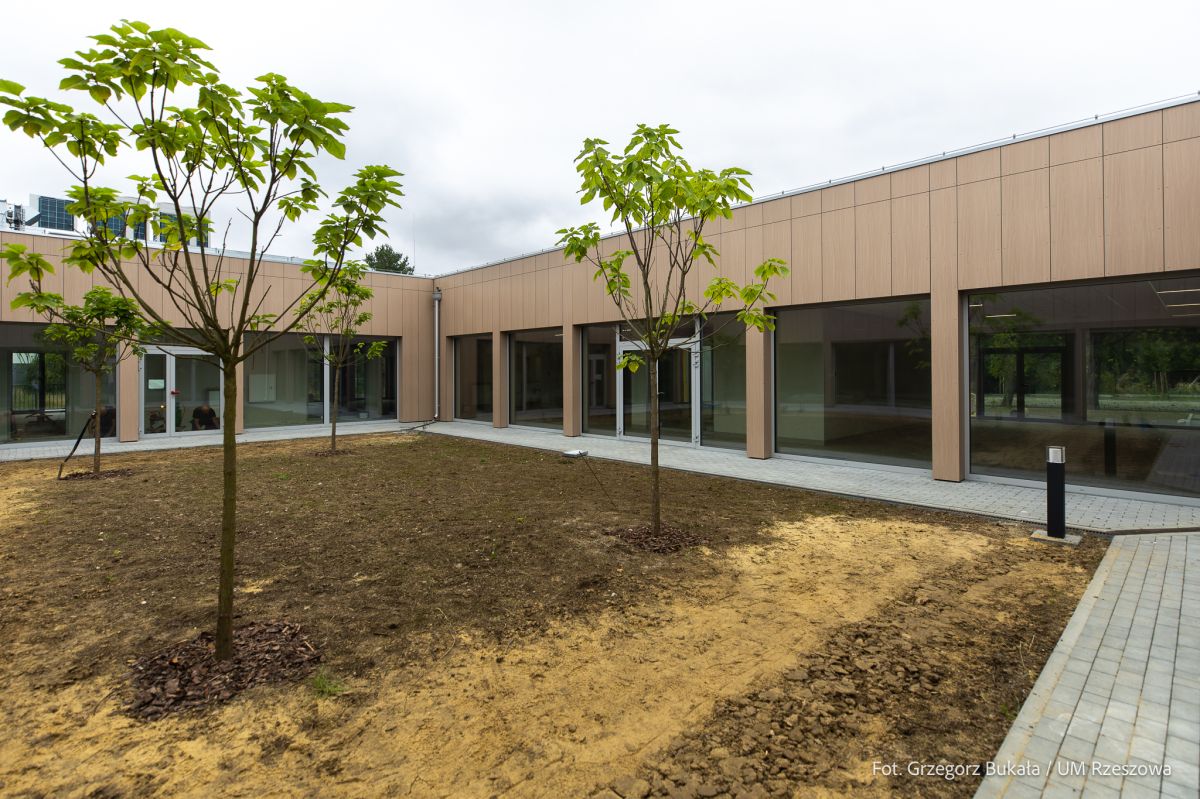 Foto: zdjęcie z budynku nowego żłobka przy ul. Jachowicza w Rzeszowie, fot. Grzegorz Bukała, Urząd Miasta Rzeszowa