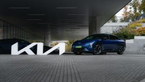 Foto: Kia EV4 / Źródło: Serwis prasowy KIA Polska