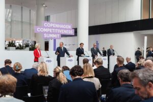 Foto: Premier Donald Tusk na nieformalnym szczycie UE w Kopenhadze / Źródło: Kancelaria Prezesa Rady Ministrów