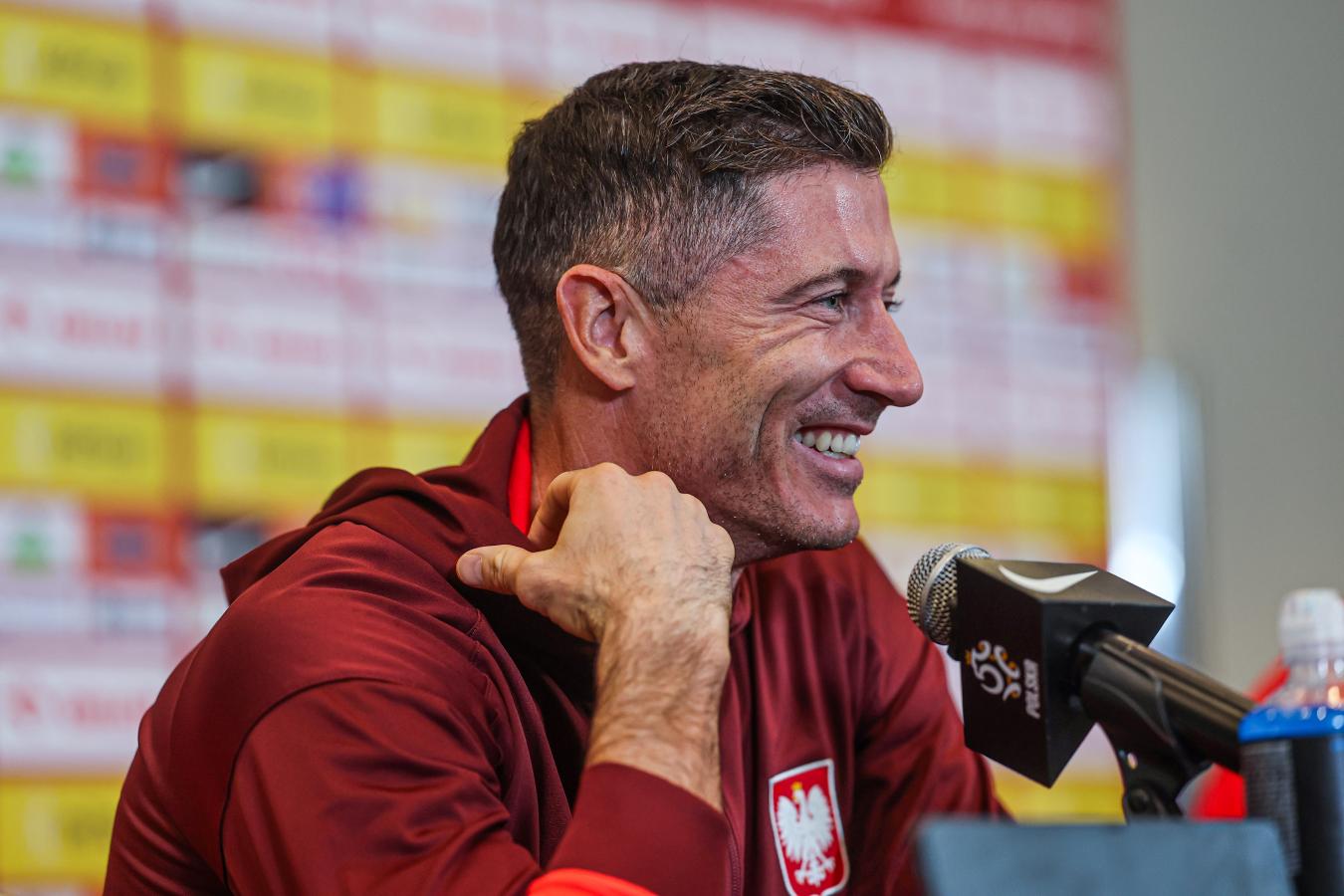 Foto: Robert Lewandowski / Źródło: Serwis informacyjny PZPN