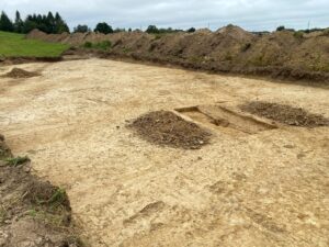 Foto: Badania archeologiczne na budowie S19 Domaradz - Krosno / Źródło: Generalna Dyrekcja Dróg Krajowych i Autostrad - Oddział Rzeszów