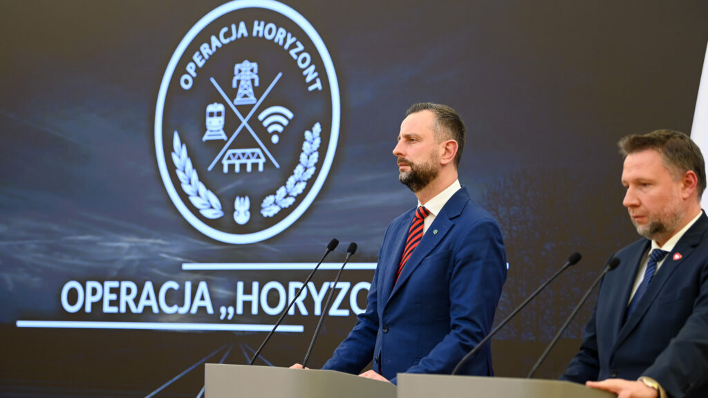 Foto: Konferencja prasowa w KPRM / Źródło: Ministerstwo Obrony Narodowej