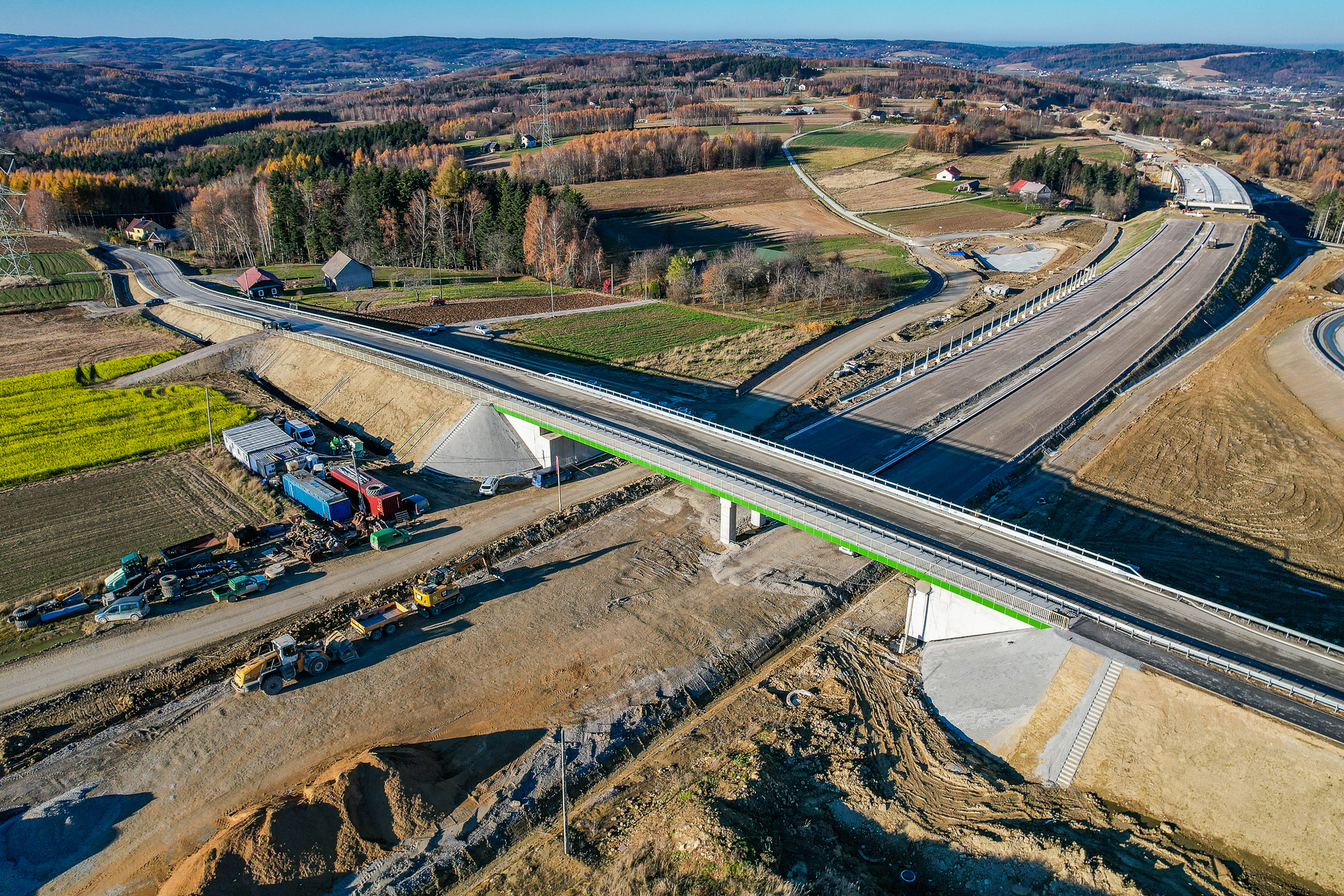 Foto: Wiadukt WD-20 nad S19 Babica - Jawornik