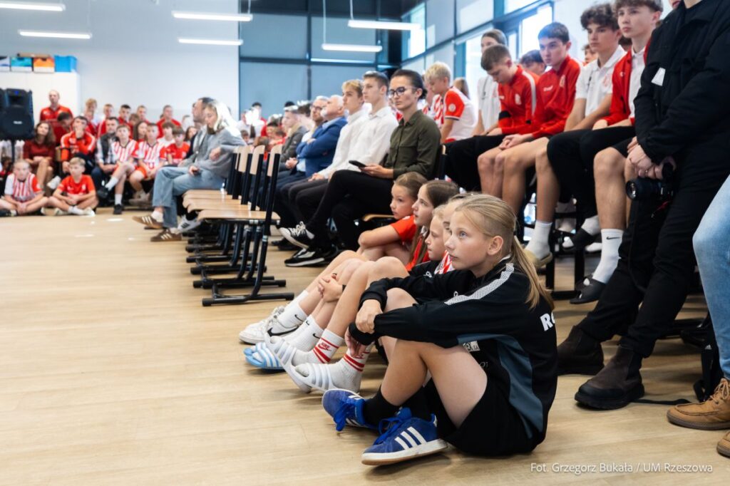 Uroczystość wręczenia nagród i dotacji sportowcom i sekcjom związanym z CWKS Resovia, fot. Grzegorz Bukała / Urząd Miasta Rzeszowa