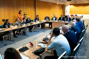 Foto: Spotkanie z organizacją Farm Europe (fot. MRiRW)