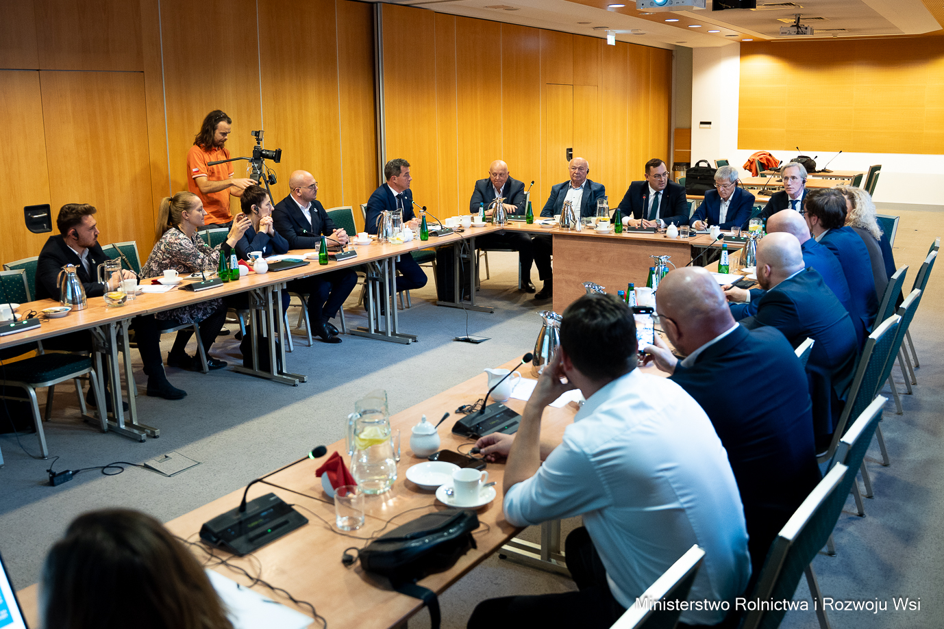 Foto: Spotkanie z organizacją Farm Europe (fot. MRiRW)