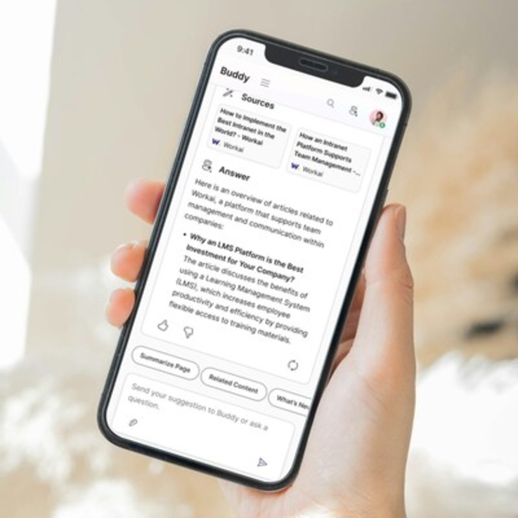 Workai Buddy, personal AI assistant for every employee