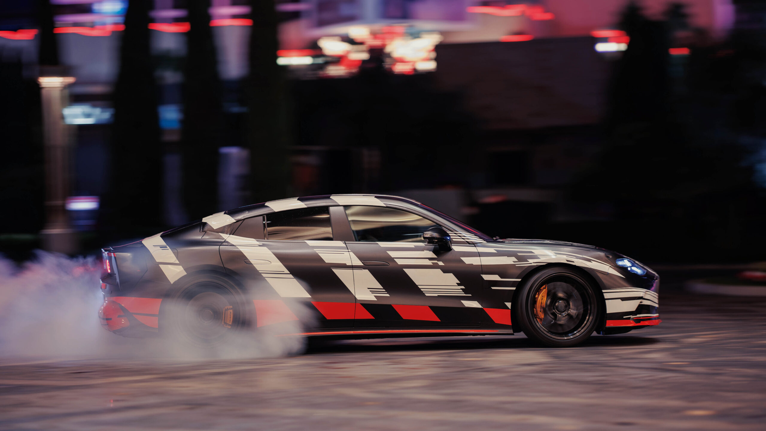 Foto: Nowy Mercedes-AMG GT 4-Door Coupe. Las Vegas 2025 / Źródło: Mercedes-Benz Polska