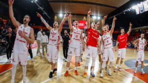 Haga 01.12.2025 
SPORT KOSZYKOWKA KOSZKADRA REPREZENTACJA POLSKI MECZ Niderlandy - PolskaELIMINACJE MISTRZOSTW SWIATA 2027 
 - - -  MEN BASKETBALL POLISH NATIONAL TEAM WORLD CUP SERIES QUALIFIERS GAME Niderlandy - Polska
NZ Michal Sokolowski , Mateusz Ponitka , Jakub Szumert , Tomasz Gielo , Lukasz Kolenda , Jakub Garbacz , Szymon Zapala , Kamil Laczynski , 
FOT. WOJCIECH FIGURSKI / 400mm.pl