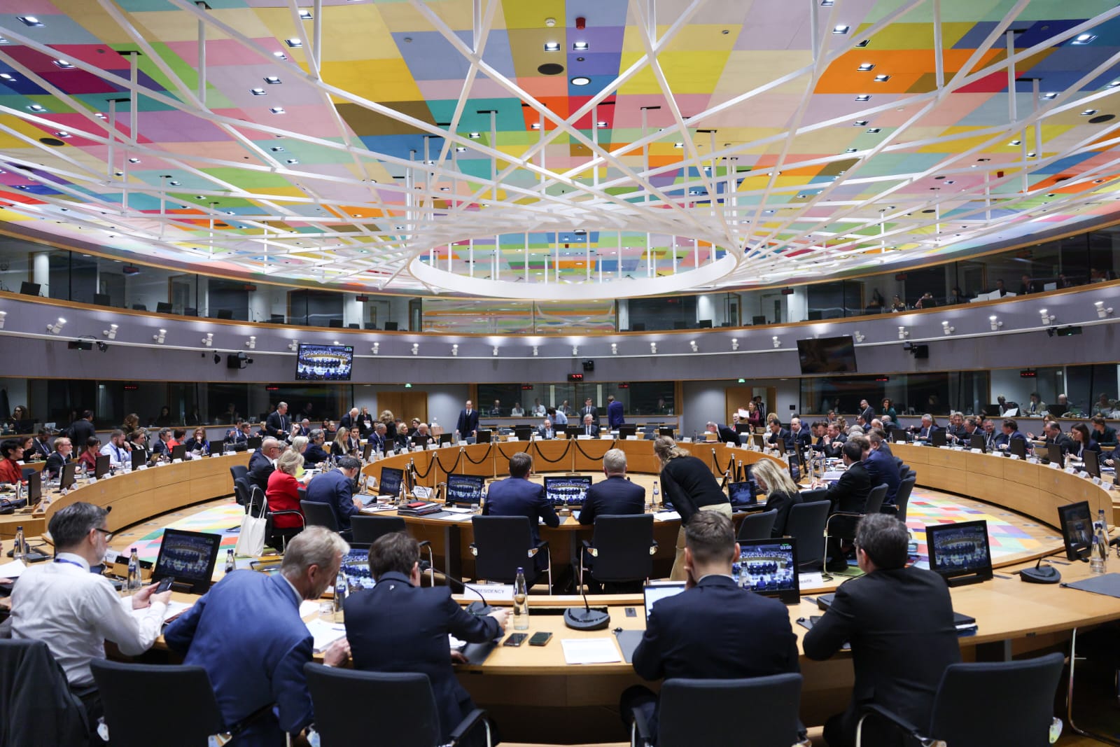 Minister Marcin Kierwiński uczestniczył w posiedzeniu Rady JHA w Brukseli / Źródło: Ministerstwo Spraw Wewnętrznych i Administracji