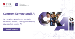 Grafika: plakat promujący centrum